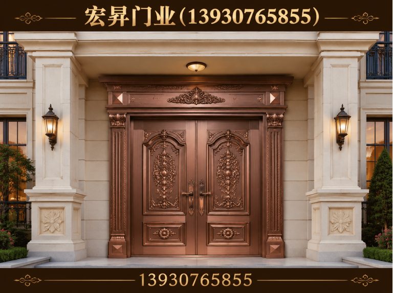 吴桥县铸铝门展示图